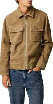 Rodd & Gunn Waitomo Caves Sueded Leather Jacket