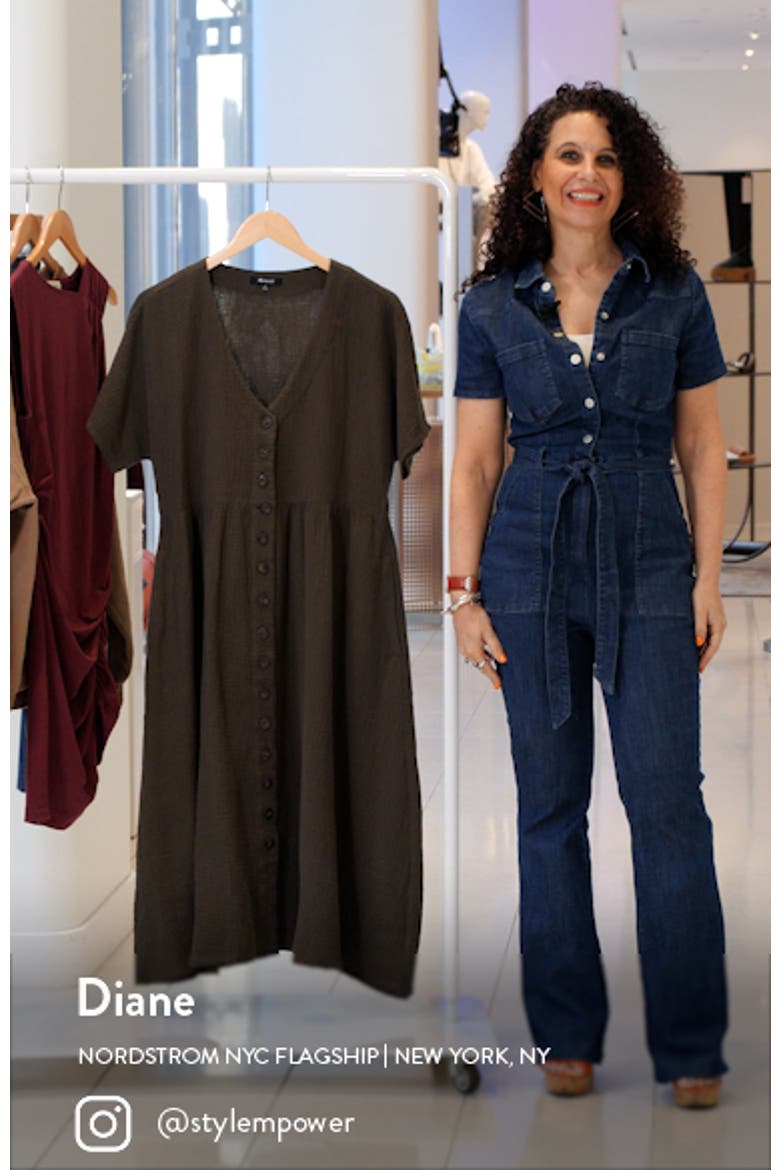 Nima Double Face Cotton Gauze Midi Dress video