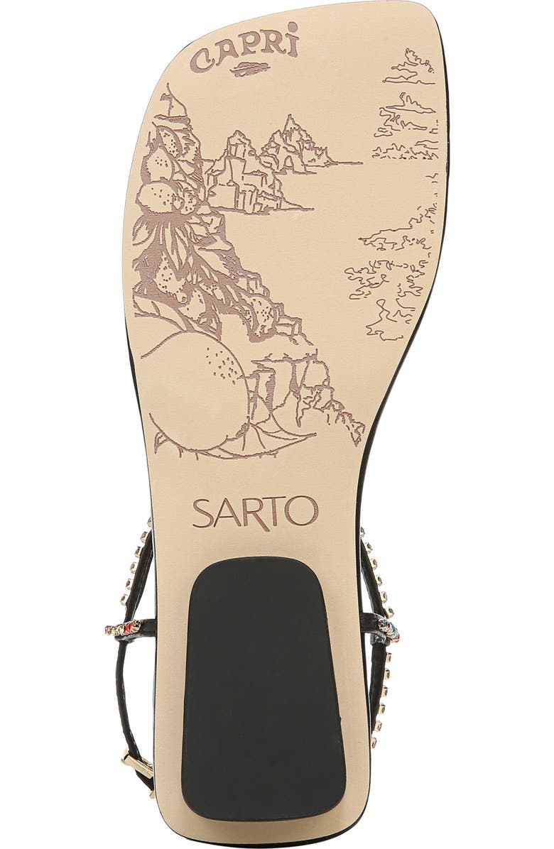 SARTO by Franco Sarto Nolita Embellished Ankle Strap Sandal, Alternate, color,