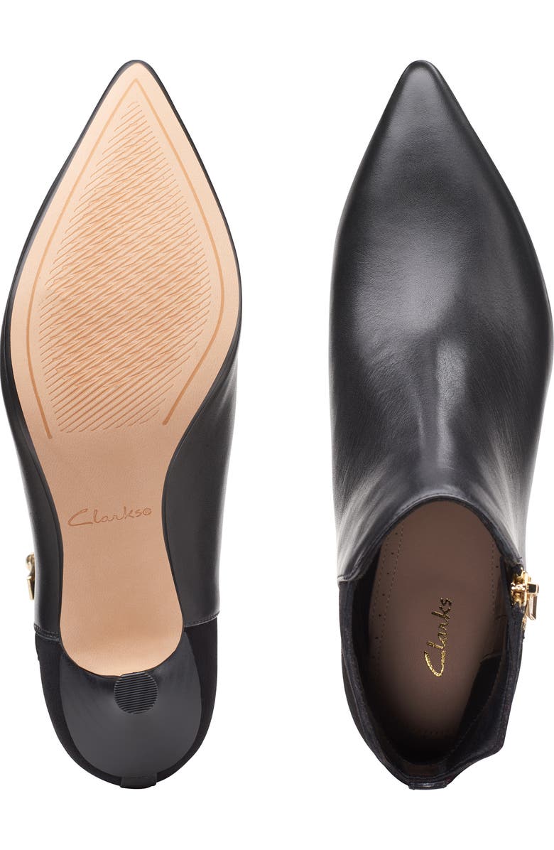 Clarks<sup>®</sup> Violet Zip Bootie, Alternate, color,