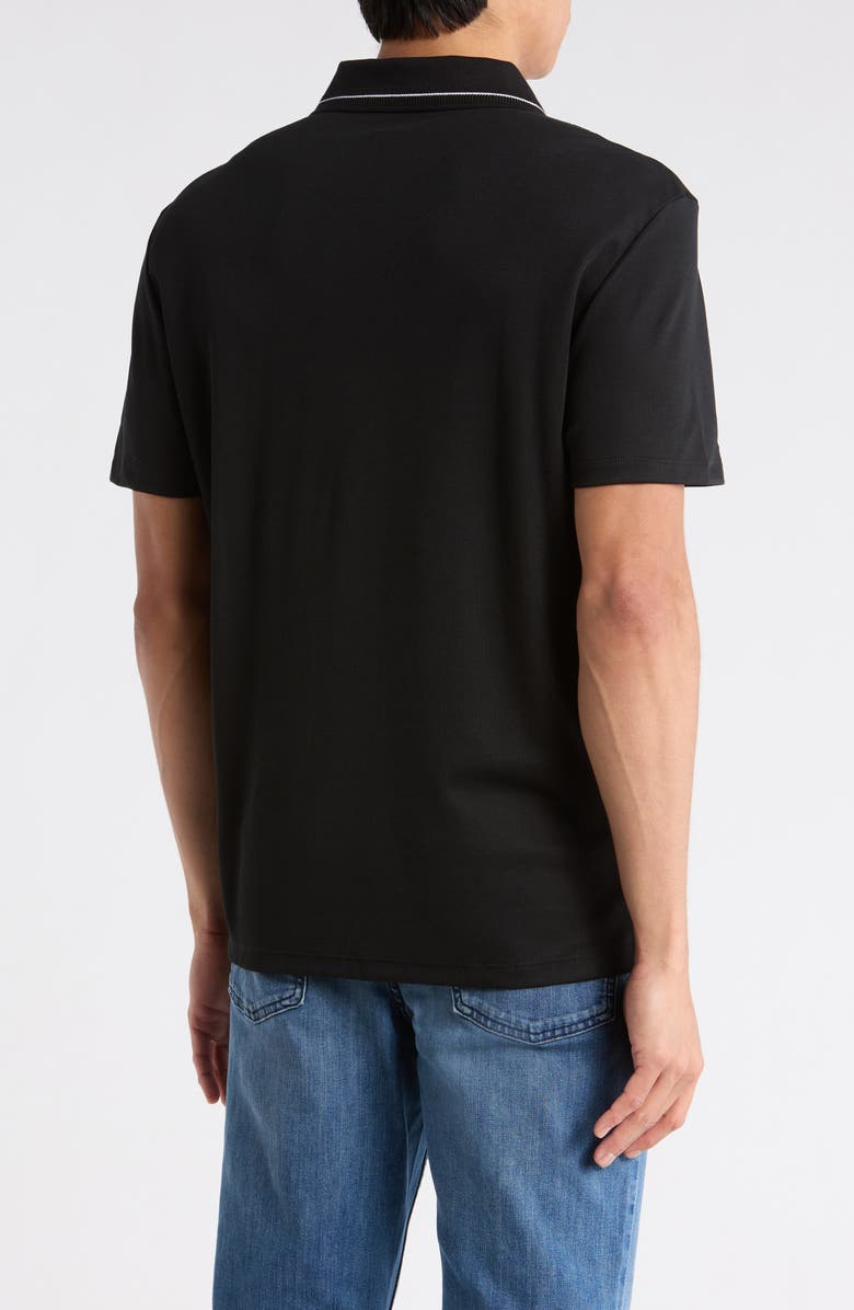 Calvin Klein Classic Tech Polo, Alternate, color, Black