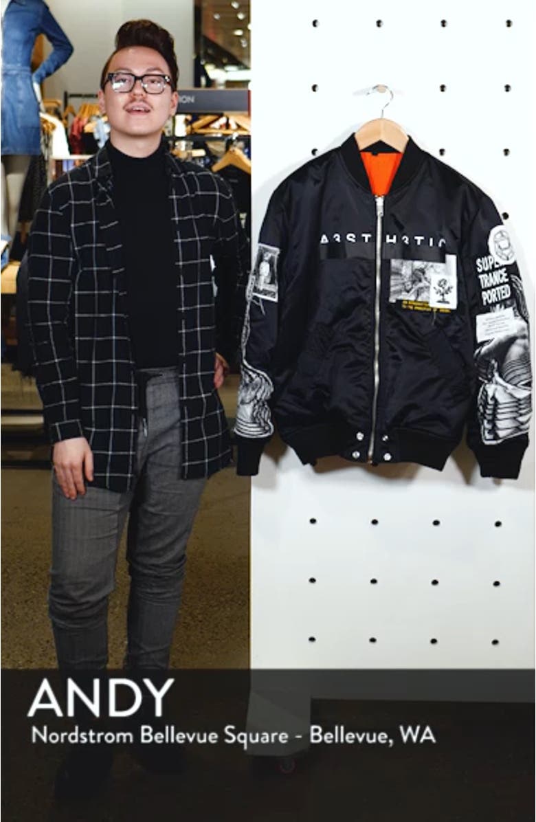 J-Tamie Reversible Bomber Jacket, sales video thumbnail