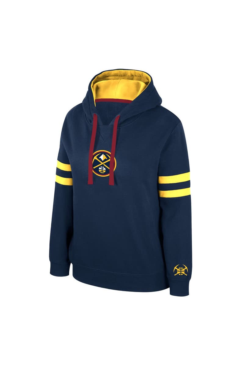 Stadium Essentials Women's Stadium Essentials Navy Denver Nuggets Road Game Pullover Hoodie, Alternate, color, Navy