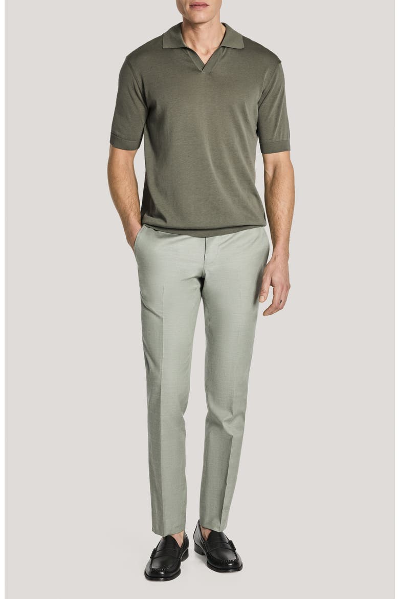 Johnny Collar Polo, Alternate, color, SAGE