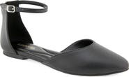 Kensie Gaeta Ankle Strap Pointed Toe Flat