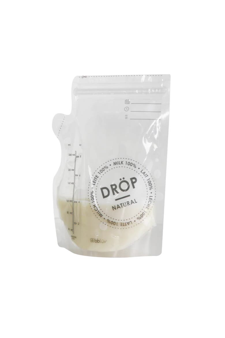 Drop - Breastmilk Storage Bags, Alternate, color, White