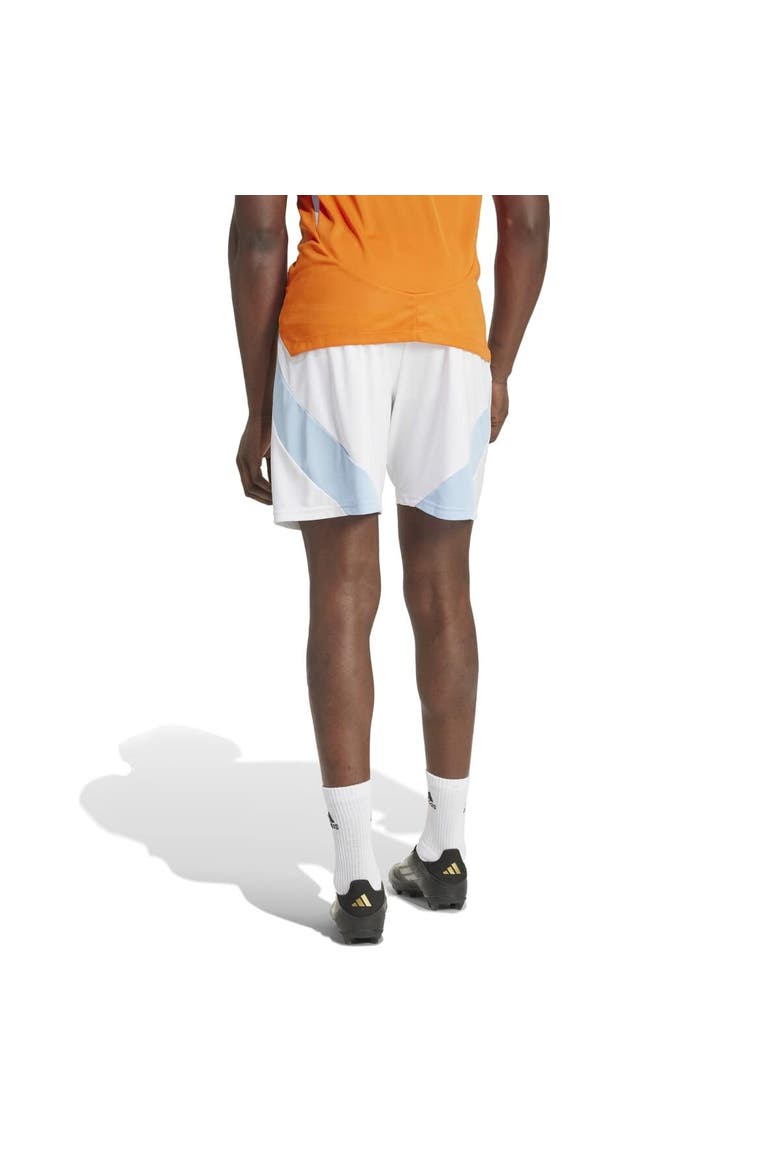 Men's adidas  White Houston Dynamo FC Home 2025 Season 20 Authentic Shorts, Alternate, color, White