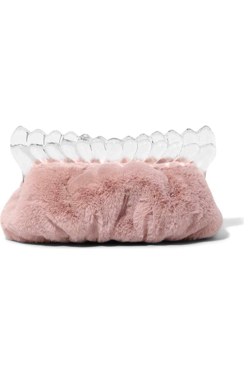 Alexis Bittar The Pouf Clutch, Main, color, Dusty Pink