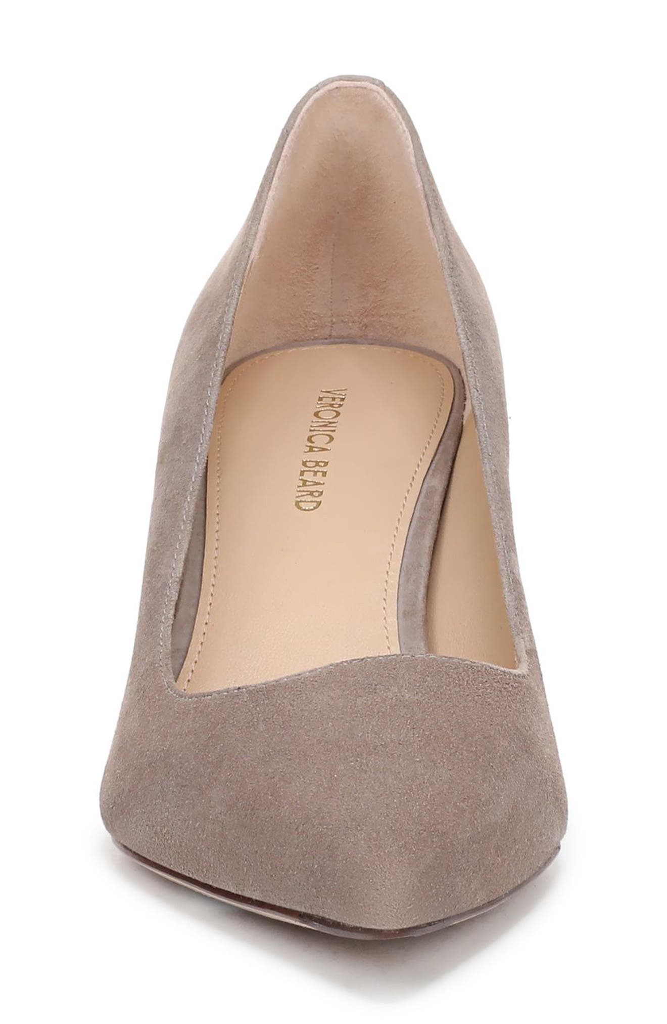Rita Pointed Toe Pump, Alternate, color, BARK
