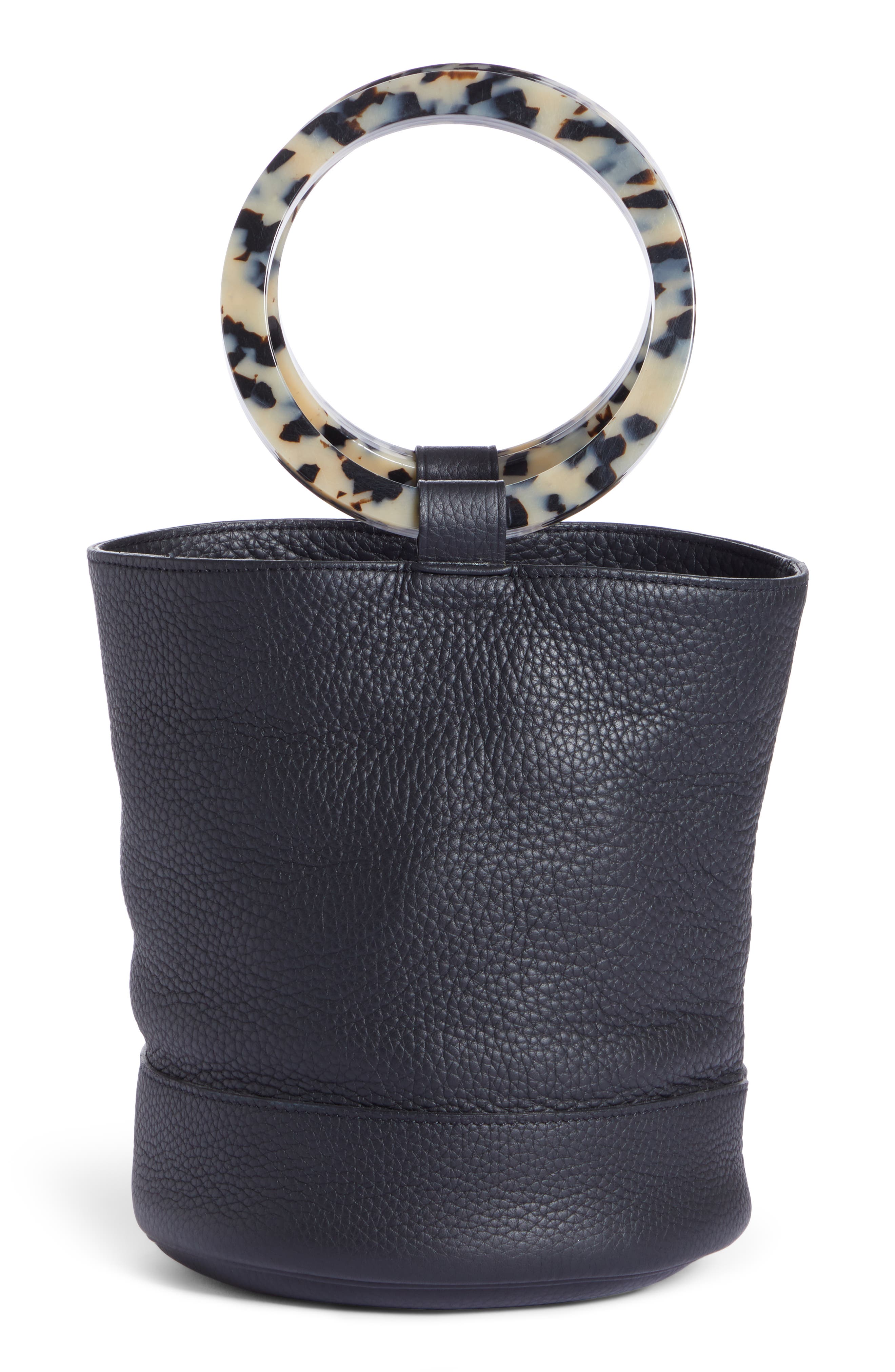 Simon Miller Bonsai 20 Pebbled Leather Bucket Bag, Alternate, color, 