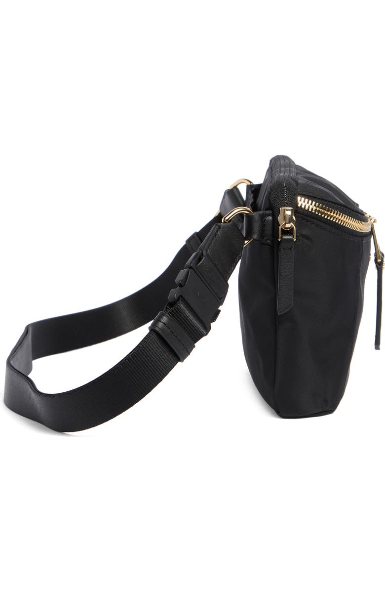 TUMI Arden Crossbody Bag, Alternate, color, Black/ Gold