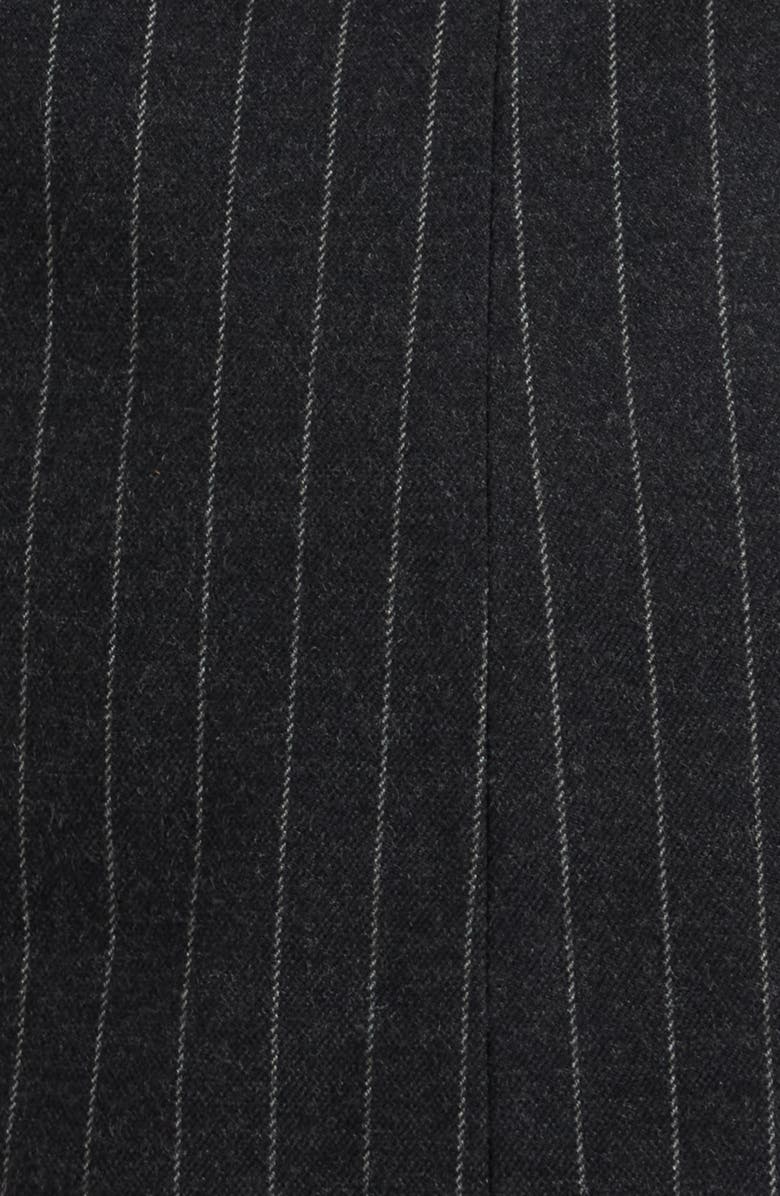 Universal Standard The Pinstripe Blazer, Alternate, color, Graphite