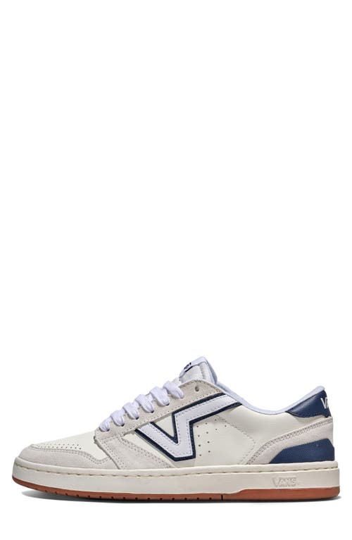 Vans Lowland 2.0 Low Top Sneaker In Vintage Blue/gum