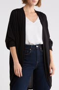 WEST K Oversized Waffle Cardigan