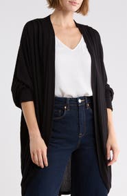WEST K Oversized Waffle Cardigan