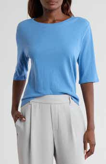 Vince Relaxed Elbow Sleeve T-Shirt