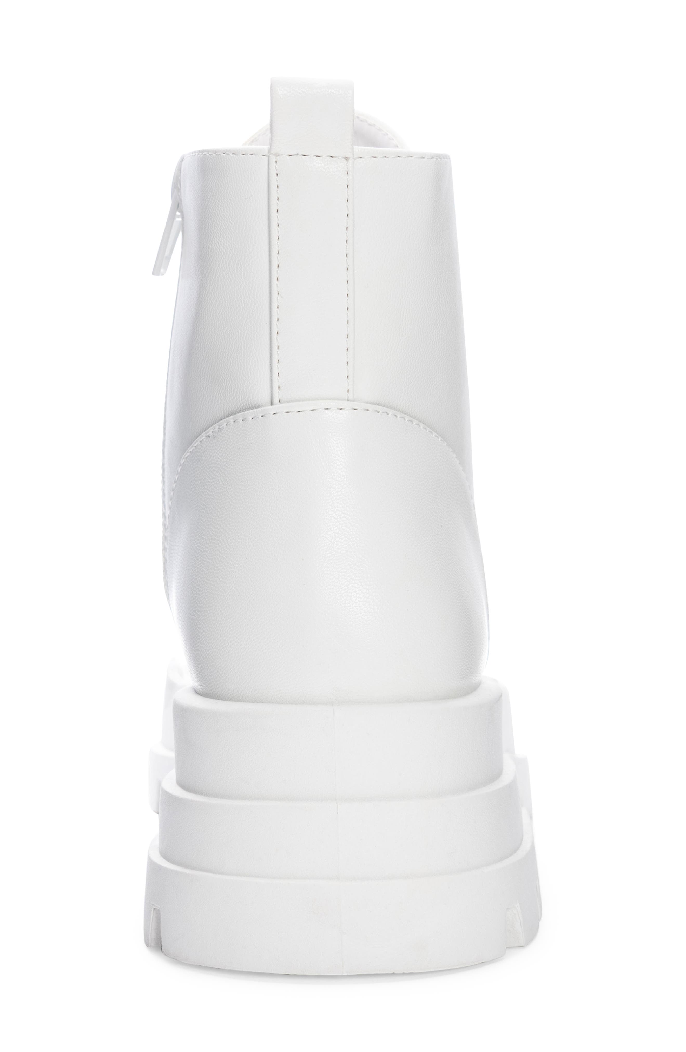 Vedder Lug Sole Boot, Alternate, color, WHITE