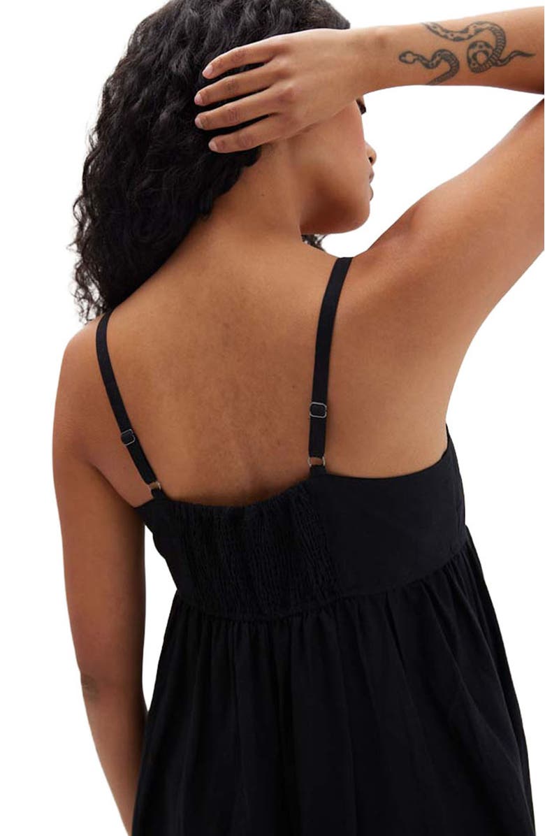 Richer Poorer The Linen Maxi Dress, Alternate, color, Black