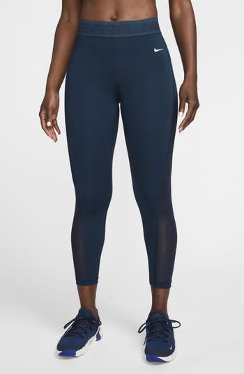 Nike Pro 7 8 Mesh Panel Leggings Nordstrom