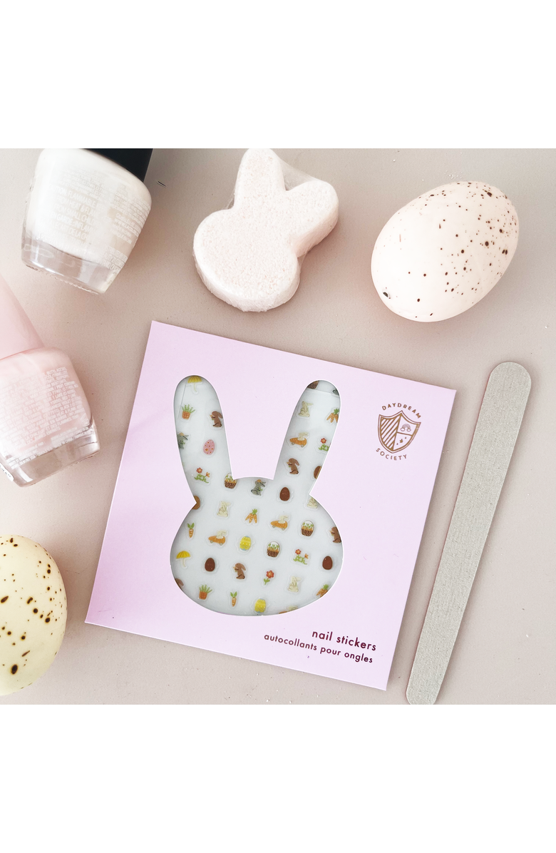 Daydream Society Bunnies In The Garden  Nail Stickers, Alternate, color, Asssorted Pre-Pack