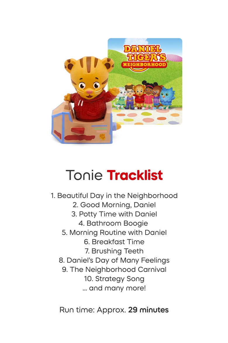 Daniel Tiger's Neighborhood 2-Pack Tonie Character Bundle, Alternate, color, MULTI