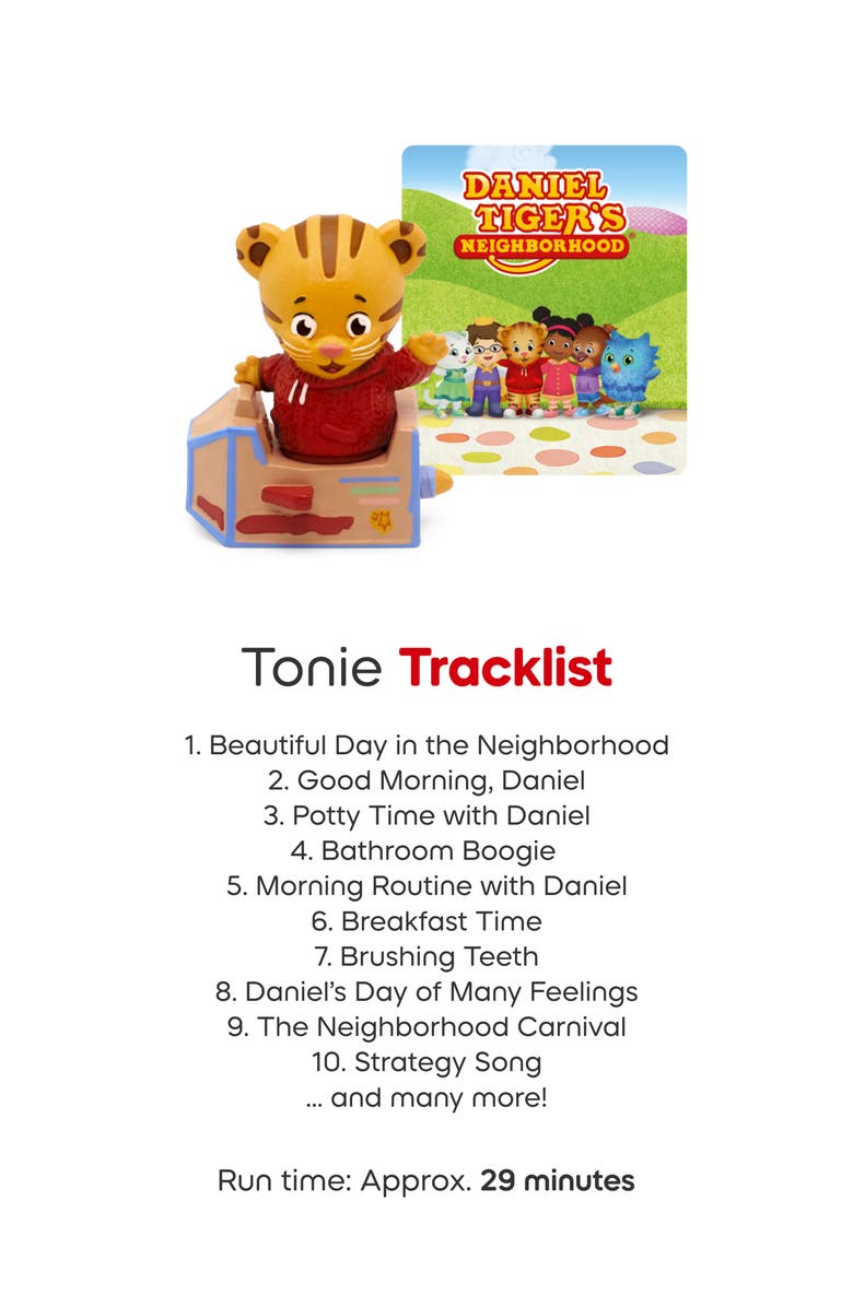 tonies Daniel Tiger's Neighborhood 2-Pack Tonie Character Bundle, Alternate, color, Multi