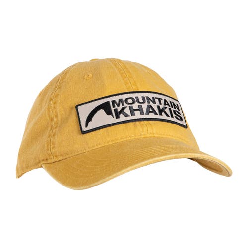 MOUNTAIN KHAKIS MOUNTAIN KHAKIS EXTENDED LOGO HAT