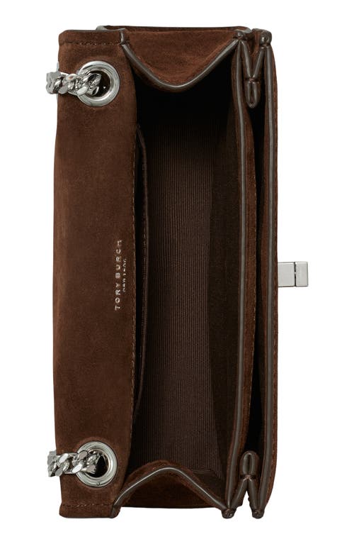 Tory Burch Mini Kira Turnlock Convertible Crossbody Bag In Brown