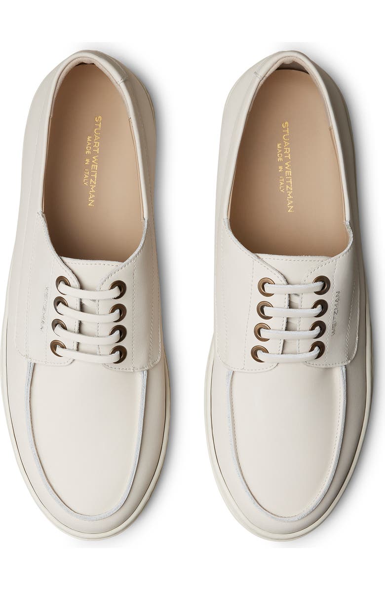 Stuart Weitzman Bristol Oxford Sneaker, Alternate, color, Oatmeal