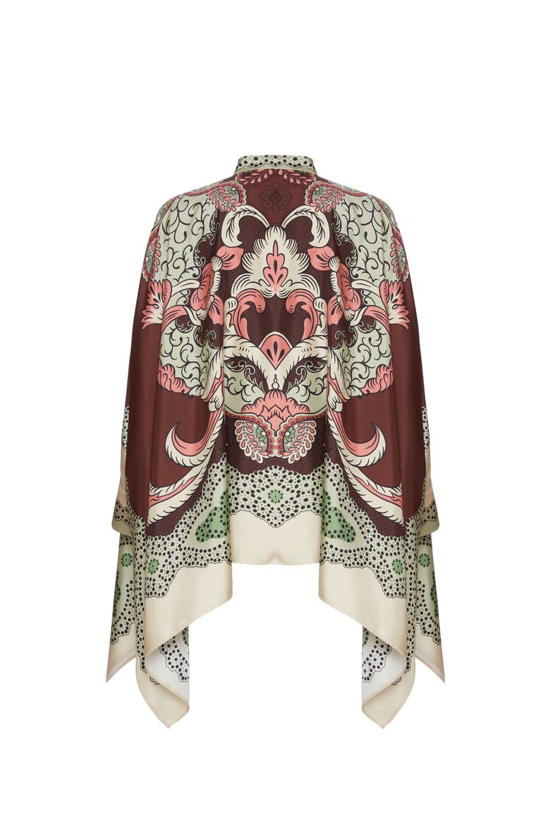 Foulard Shirt Portal Placée Testa Di Moro, Alternate, color, Testa di M