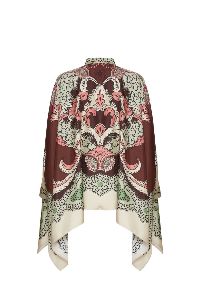 La DoubleJ Foulard Shirt Portal Placée Testa Di Moro, Alternate, color, Testa Di M