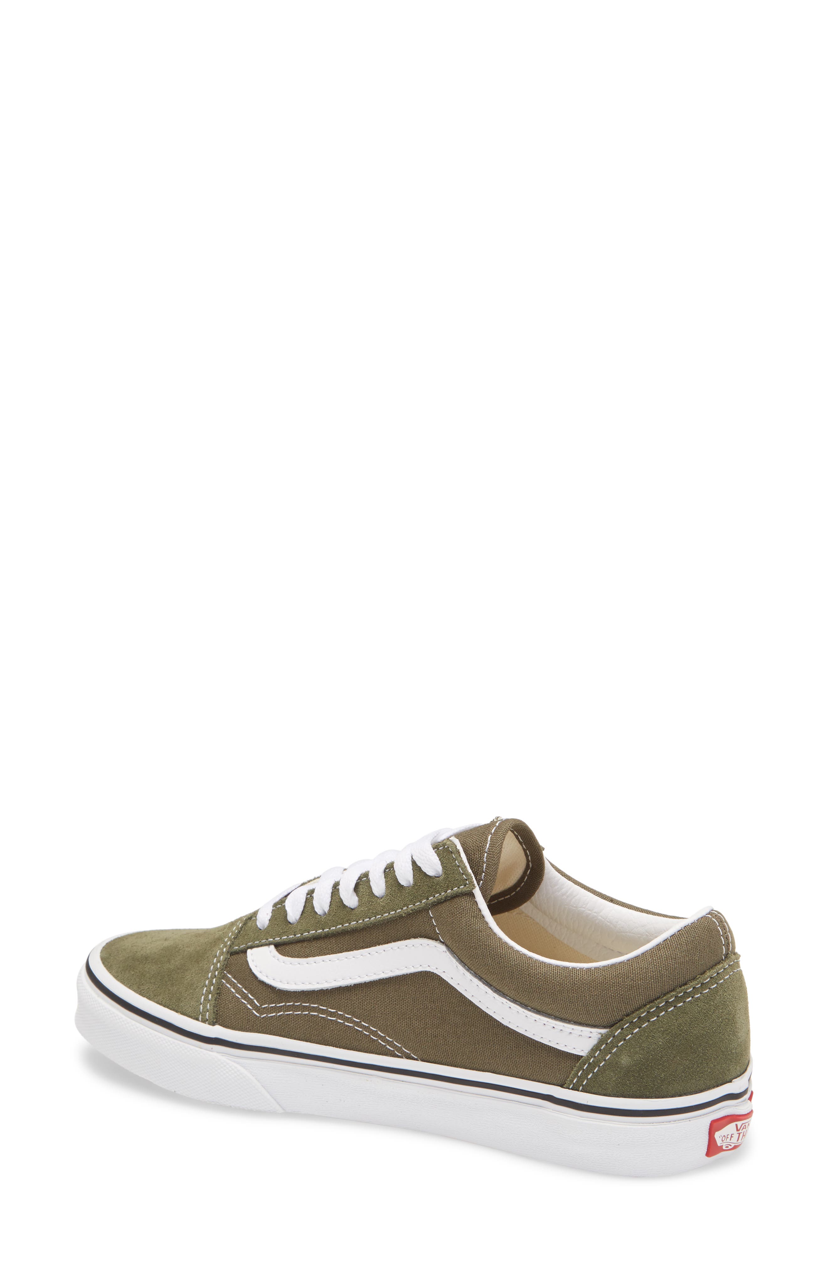 Old Skool Sneaker, Alternate, color, GRAPE LEAF/ TRUE WHITE