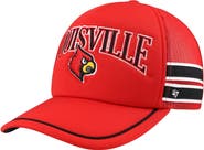 '47 Men's '47 Red Louisville Cardinals Sideband Trucker Adjustable Hat