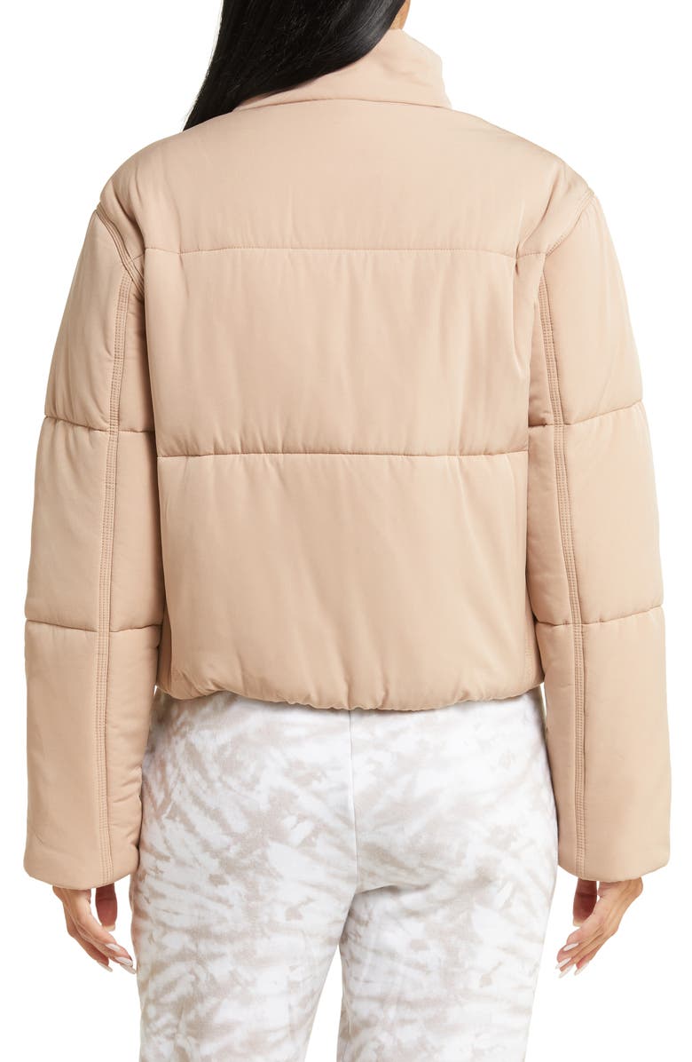 TravisMathew Mont Blanc Puff Jacket, Alternate, color, Natural