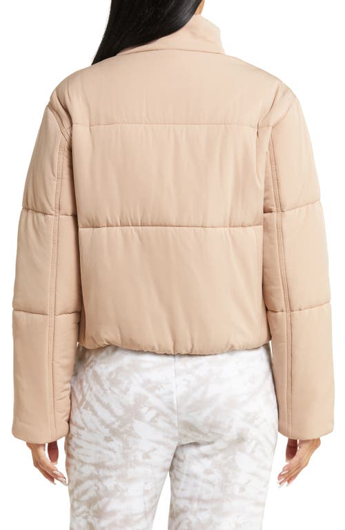 Travismathew Mont Blanc Puff Jacket In Brown
