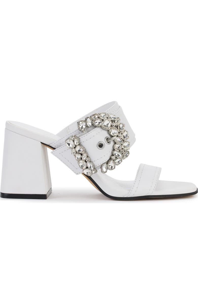 KARL LAGERFELD PARIS Sylvie Sandal, Alternate, color, Bright White