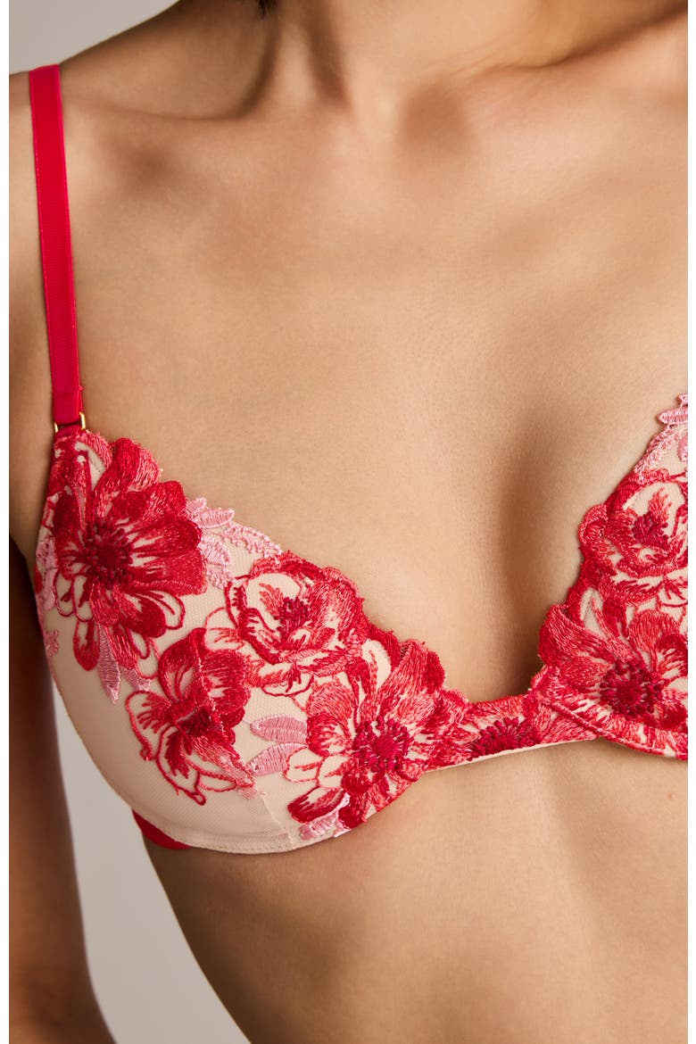 Embroidery Lift Up Bra, Alternate, color, Cherie Embroidery