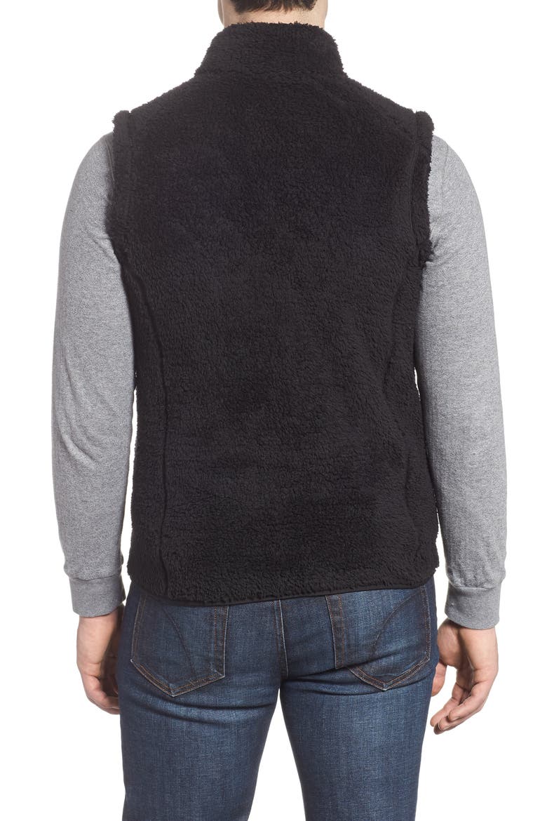Los Gatos Fleece Vest, Alternate, color, BLACK