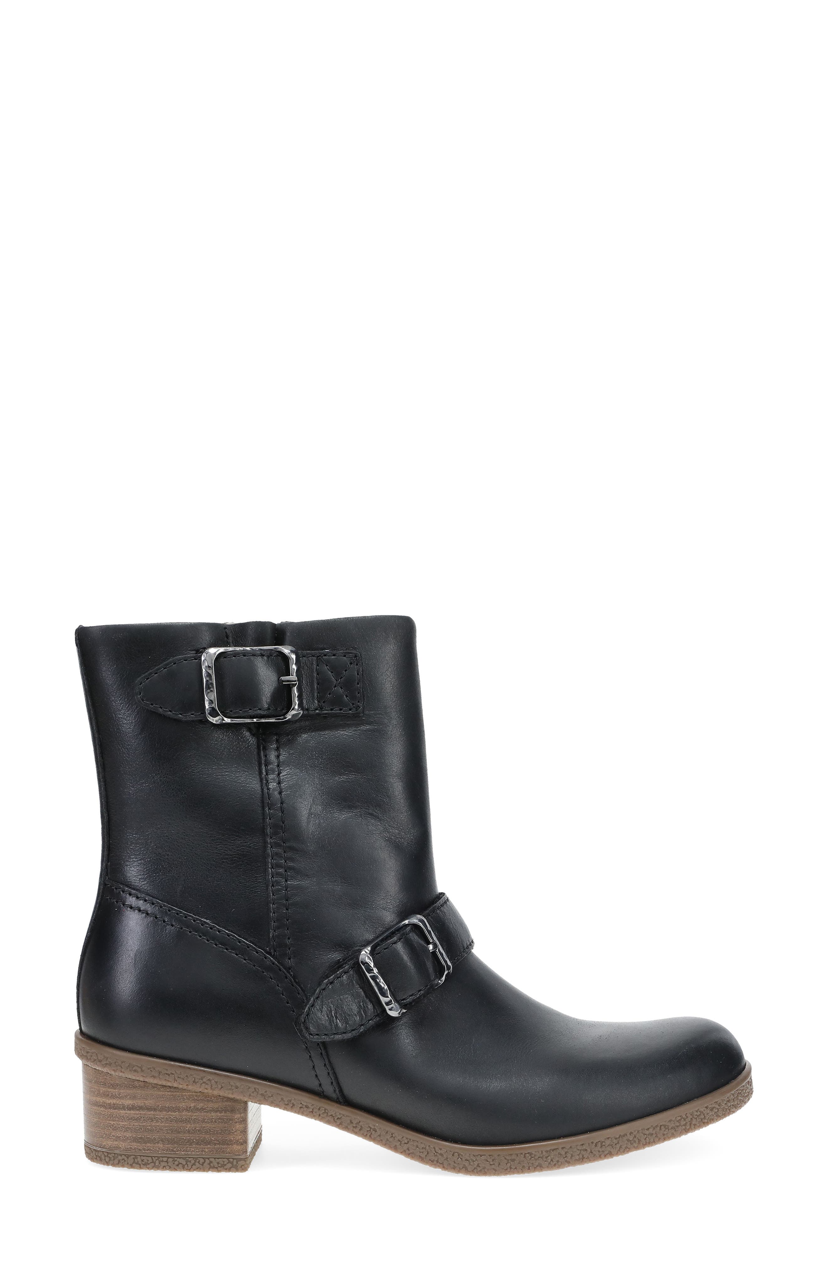 Dansko Delphine Waterproof Boot, Alternate, color, Black