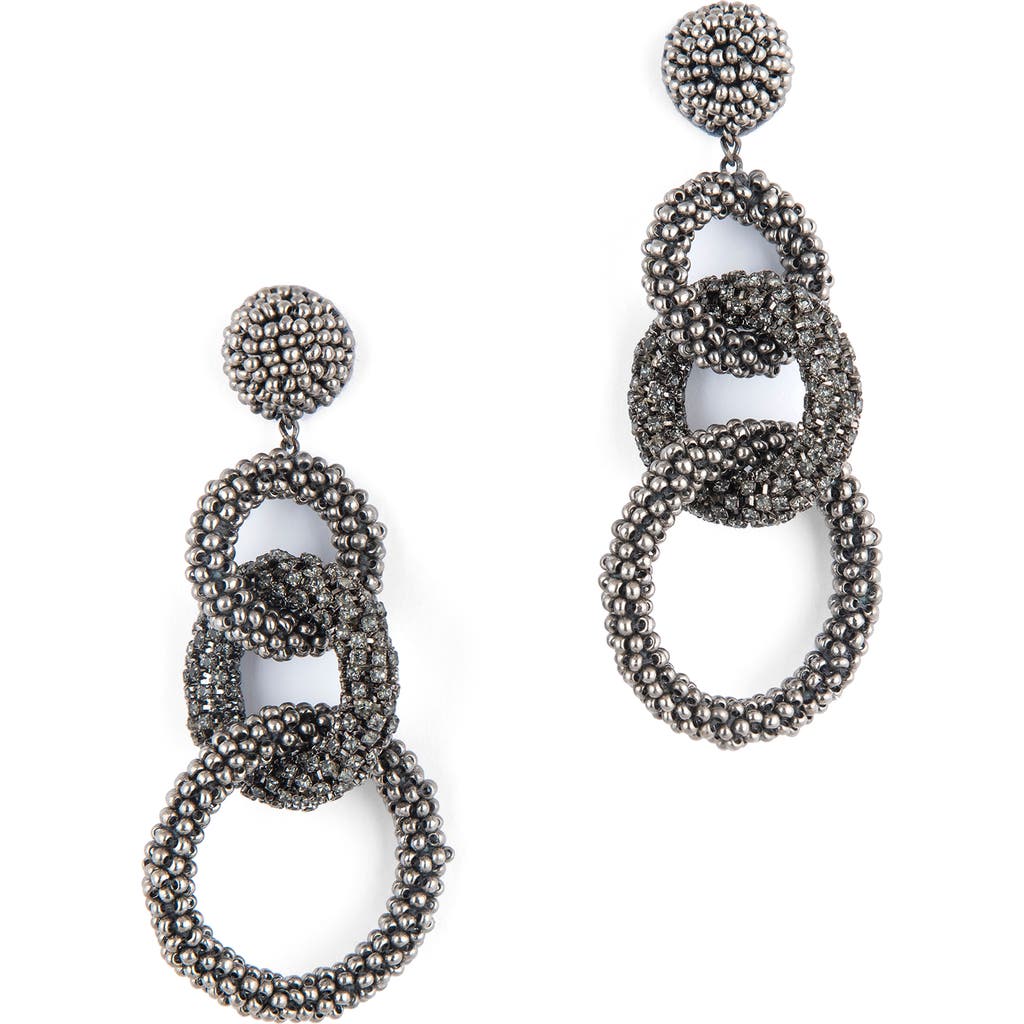 Deepa Gurnani Sienna Embellished Drop Earrings