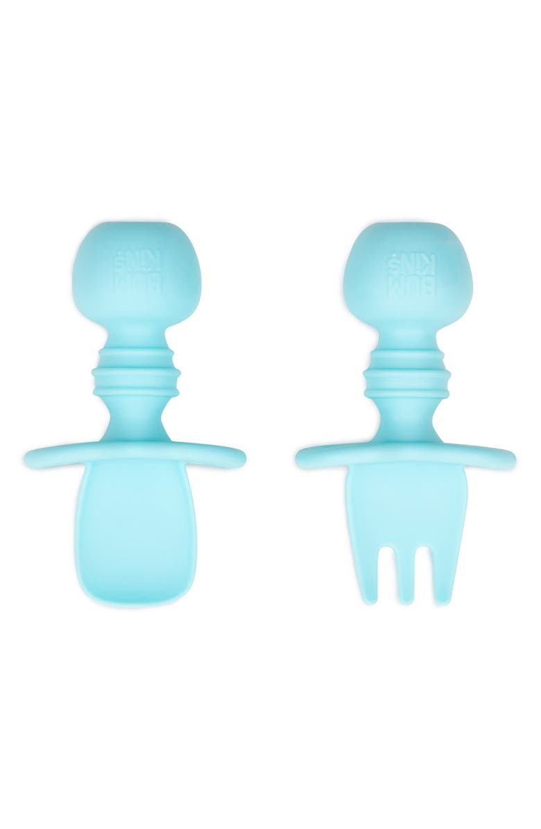 Bumkins Kids' Silicone Chewable Utensils, Main, color, 