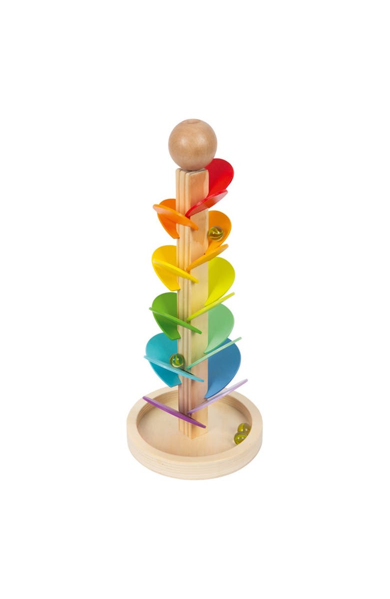 Kaplan Early Learning Company Musical Wooden Marble Tree, Main, color, Multicolored