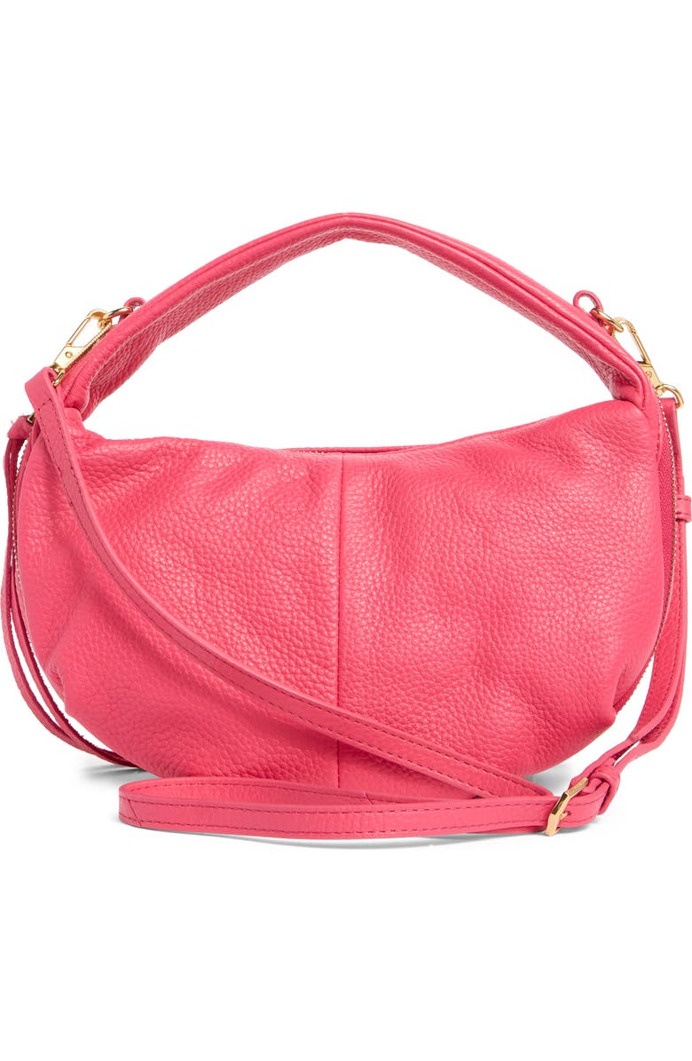 AIMEE Starlight Top Handle Leather Bag, Alternate, color, Raspberry Sorbet