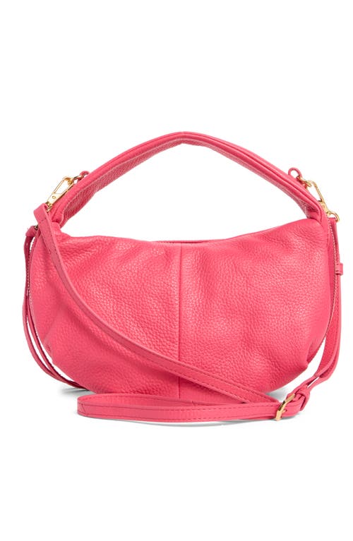 Aimee Starlight Top Handle Leather Bag In Pink