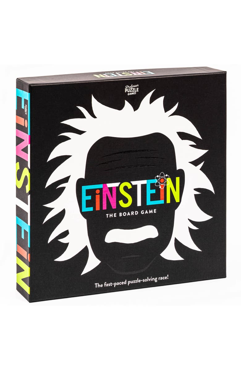 Professor Puzzle Einstein Board Game Fast Puzzle Race, Brain Teasers, 4+, Main, color, Multicolored