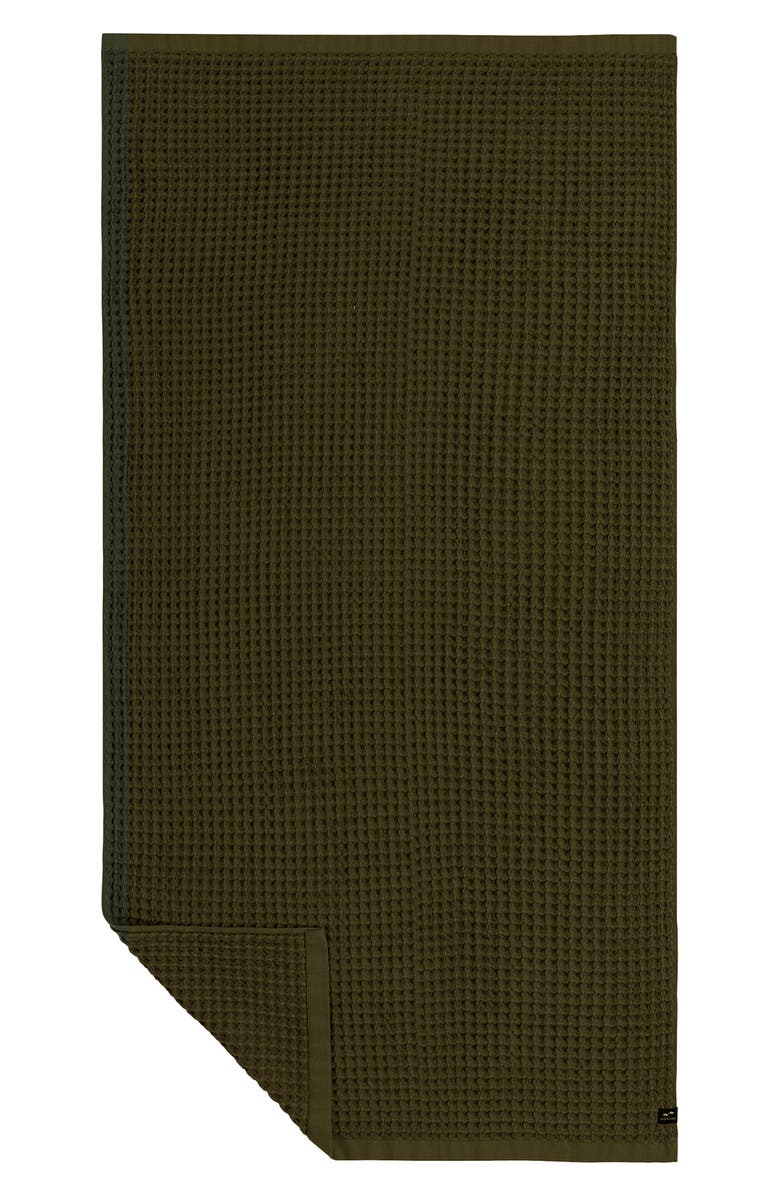 Slowtide Guild Beach Towel, Alternate, color, Olive