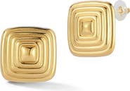 GLAZE JEWELRY Statement Stud Earrings