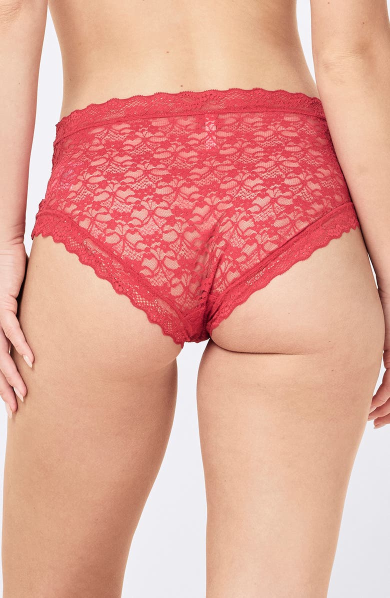 Papinelle Lulu Lace High Waist Knickers, Alternate, color, 