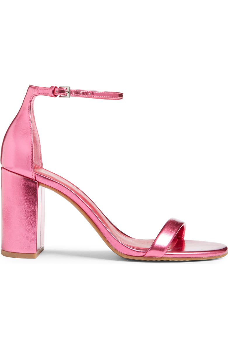 BP. Livia Ankle Strap Sandal, Alternate, color, Pink Fuchsia