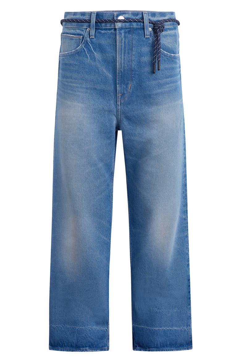 Luca Wide Leg Jeans, Alternate, color, BURBANK